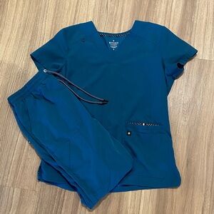 Beyond Scrubs Caribbean Scrub Set